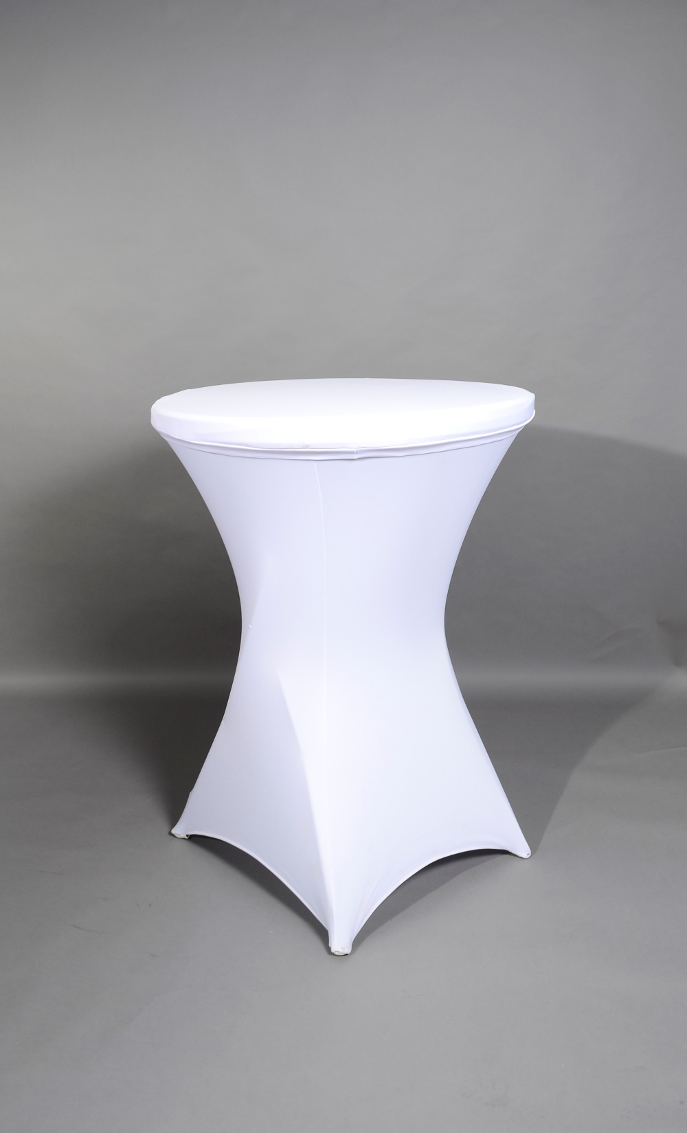 Stand-by stôl s návlekom - biely