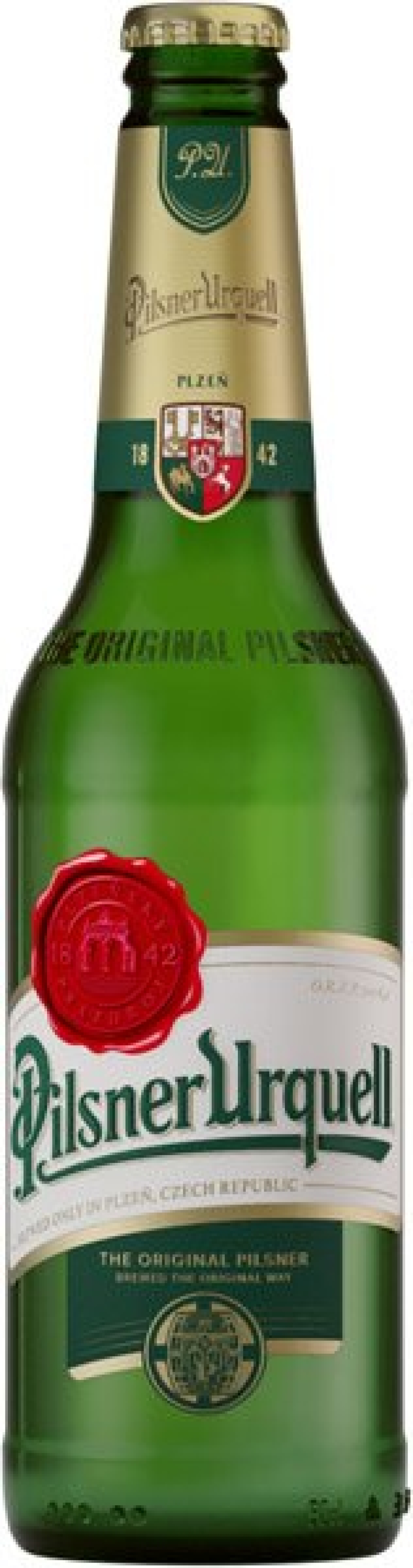 Pilsner Urquell 12% svetlé, FL. 0,5 l