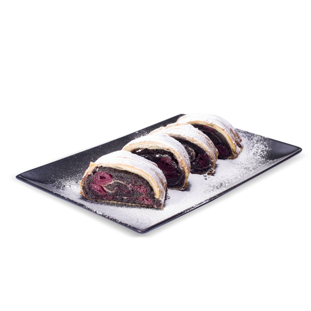 1,5kg Domáca štrúdľa mak-višňa 15ks