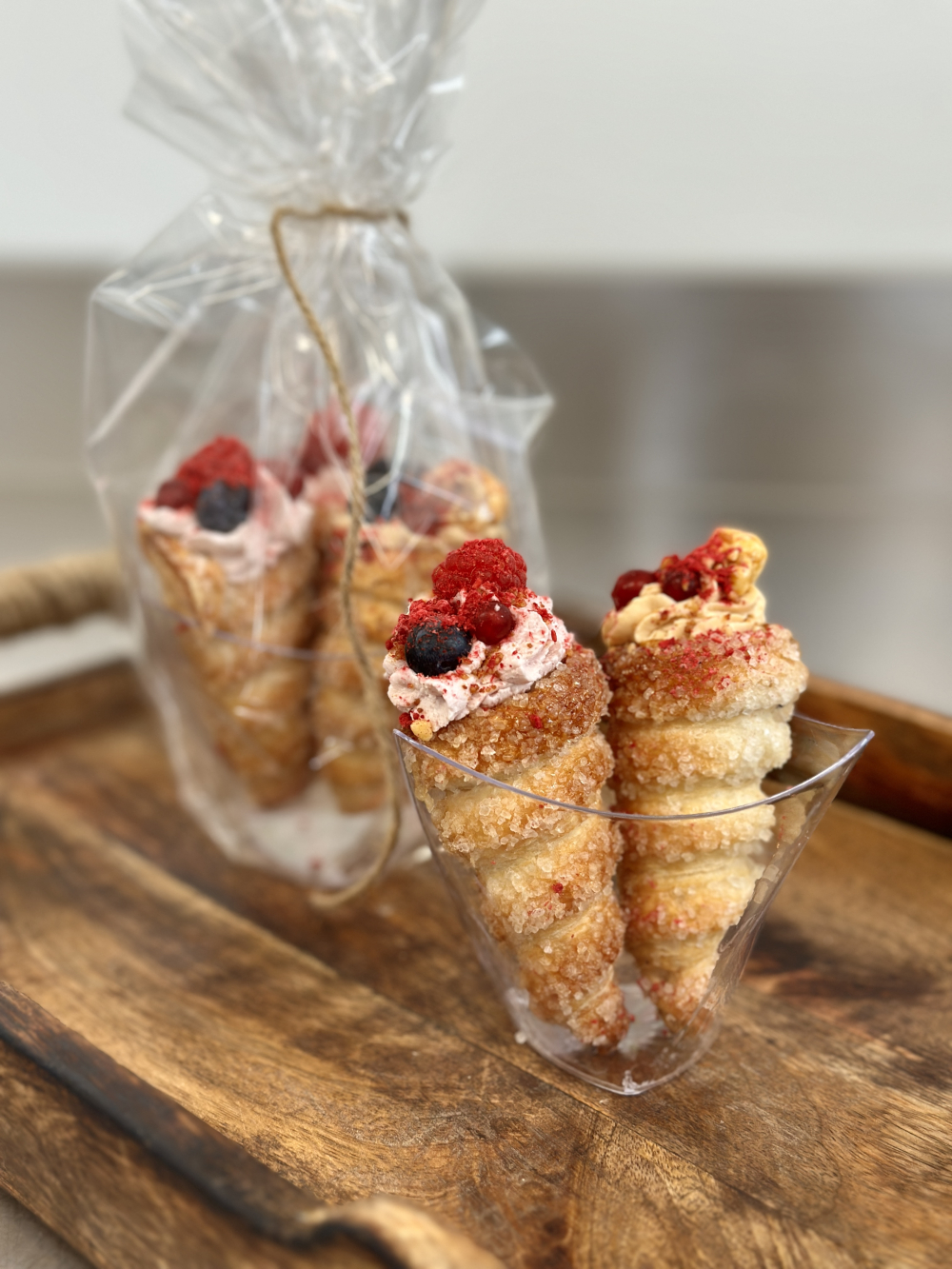 Plnené trdelníčky